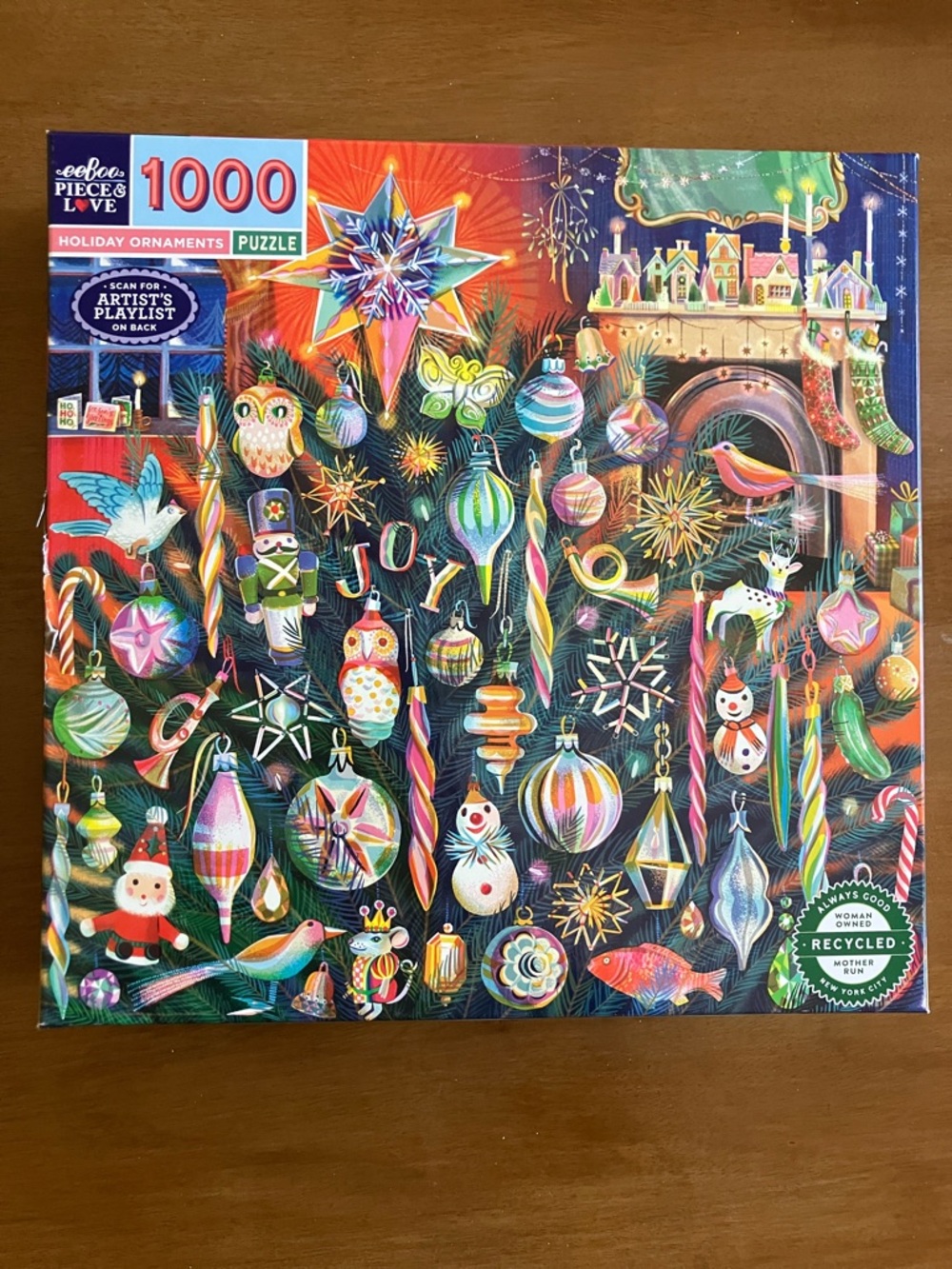 1000-piece Poet’s Garden Puzzle